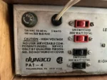 Dynaco ST-70 Tube Power, Dynaco Pat 4 Pre Amplifier - Görsel 3